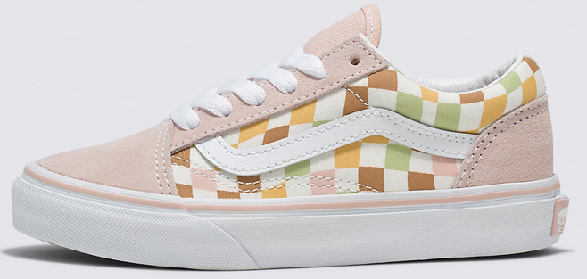 VANS Kids Old Skool Wavy Check Shoe