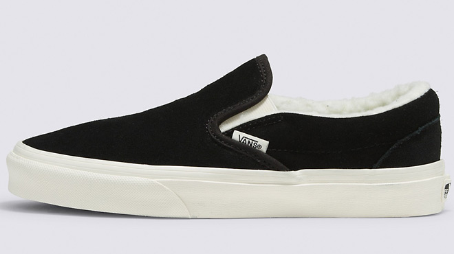 Vans Classic Slip On Cozy Hug Sherpa Shoes