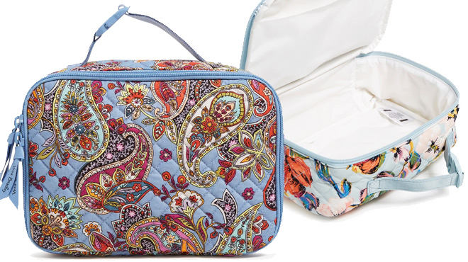 Vera Bradley Lay Flat Lunch Box