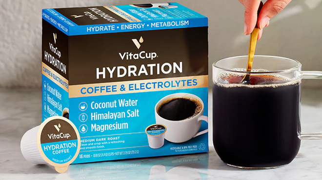 VitaCup Hydration Coffee Pods 16 Count