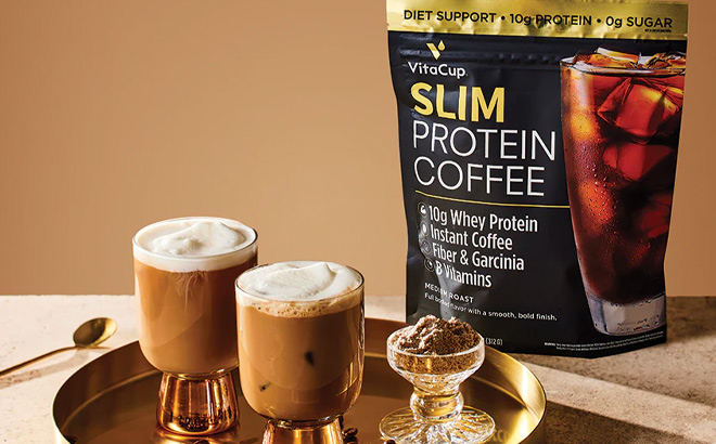 VitaCup Slim Protein Coffee for Diet Support