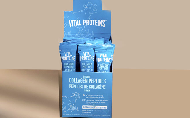 Vital Proteins Collagen Peptides Powder Supplement Travel Packs 20 Pack