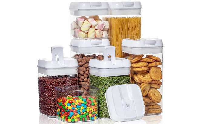 Vtopmart 7 Piece Airtight Storage Container Set