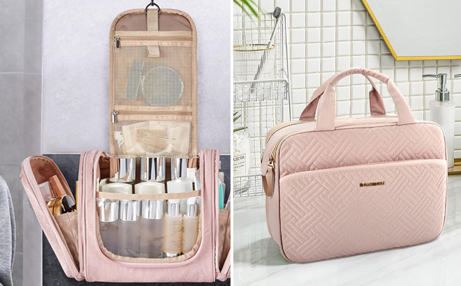 Water Resistant Makeup Organizer Travel Bags