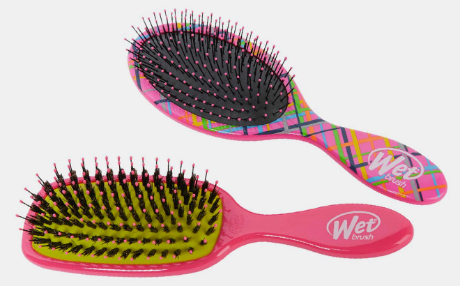 Wet Brush 2 piece Night Vision Detanglers Bundle Hairbrush Set