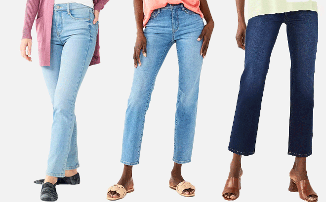 Women Wearing Jeans at Kohls