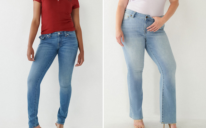 Women Wearing True Religion Jeans