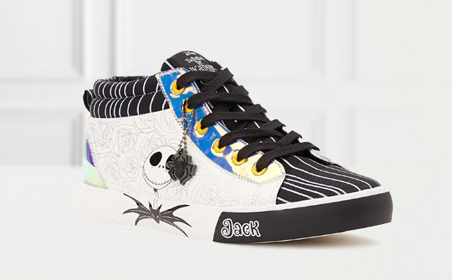 Womens Ground Up Nightmare Before Christmas Hi Top Sneaker