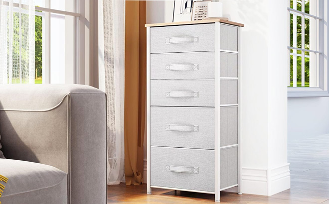 Yitahome Tall 5 Drawer Dresser