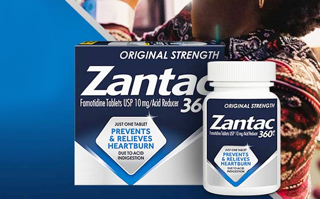 Zantac 30 Count Original Strength Tablets