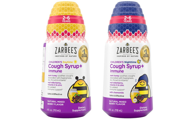 Zarbees Kids Immune Daytime Cough Syrup