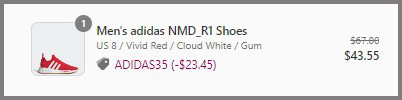 Adidas Men’s NMD Shoes Summary