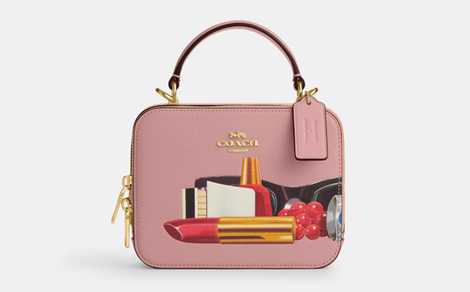 an Image of Coach X Tom Wesselmann Box Crossbody Bag