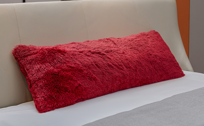 an Image of Ultra Cozy Faux Fur Body Pillow