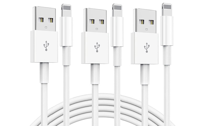 iPhone Charger Cord Lightning Cable 3 Pack