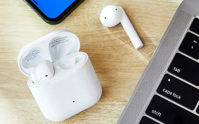 onn Wireless Headphones on a Table