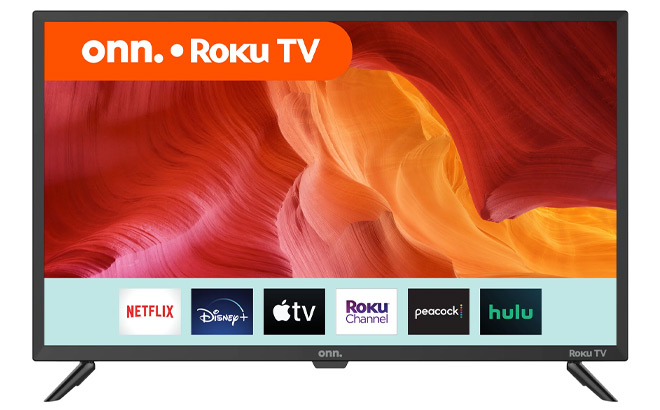 onn 32 Inch Class HD LED Roku Smart Television