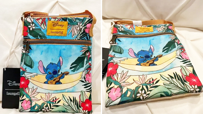 oungefly Disney Stitch Passport Crossbody Bag