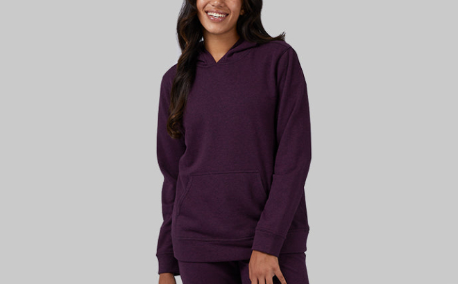 Men's Soft Stretch Terry Pullover Hoodie