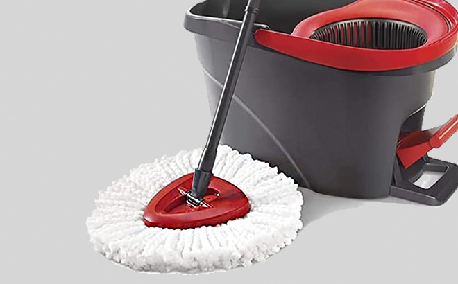 61 Pack Compatible with Spin Mop Replacement Head