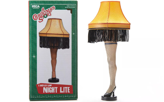 A Christmas Story Leg Lamp