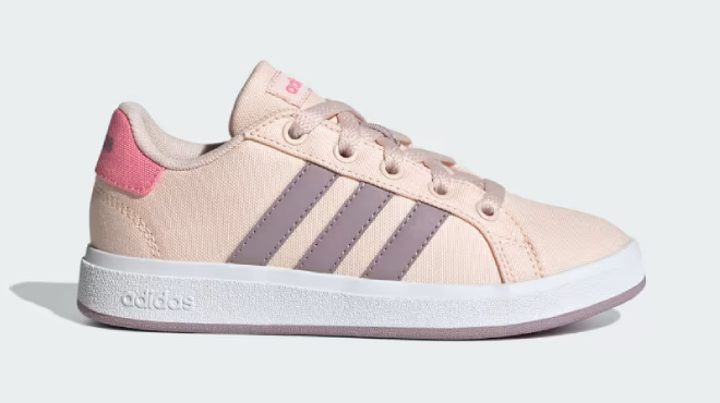 Adidas Grand Court 2 0 Shoesin Bliss Pink Color