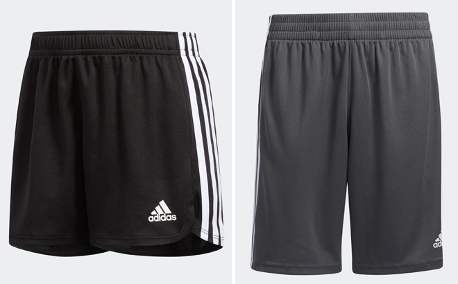 Adidas Kids Classic 3 Stripes Shorts Extended Size