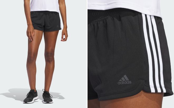 Adidas Pacer 3 Stripes Kint Womens Shorts