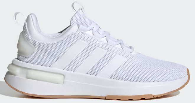 Adidas Womens Racer Shoes in White