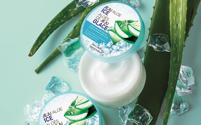 Avon The Face Shop Jeju Aloe Ice Refreshing Soothing Gel