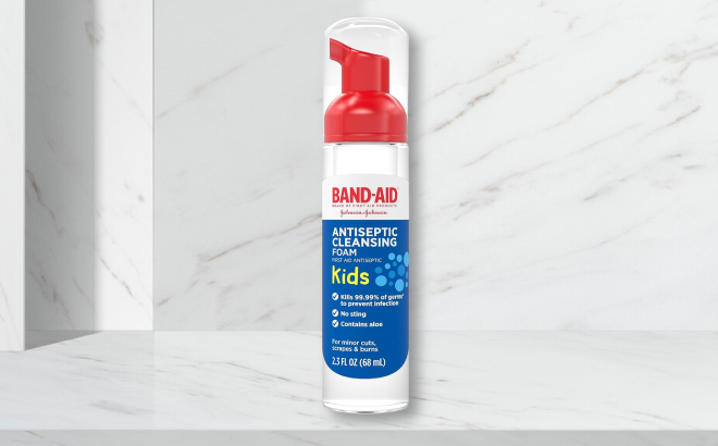 Band Aid Kids Antiseptic Cleansing Foam