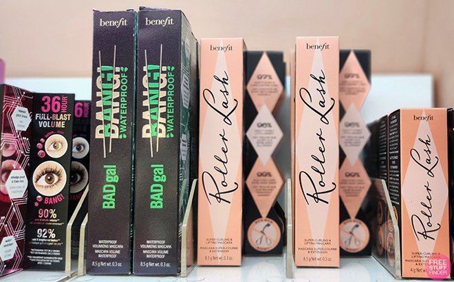 Benefit Cosmetics Badgal BANG Waterproof Mascara in shelf