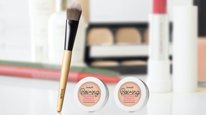 Benefit Cosmetics Boi-ing Industrial Concealer & Brush Set