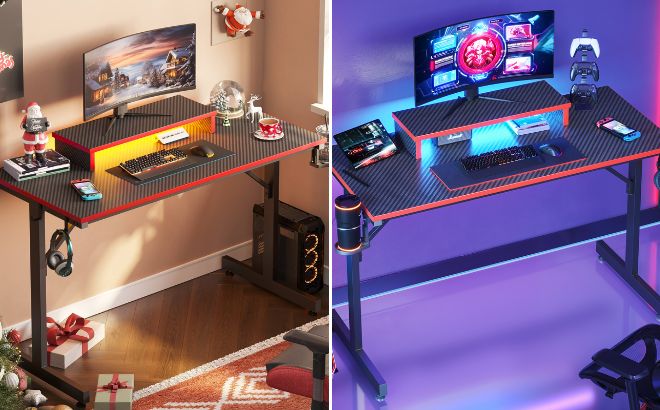 Bestier Gaming Desk 42 Inch