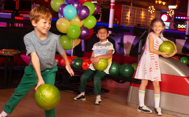 Bowlero Kids Bowling Party