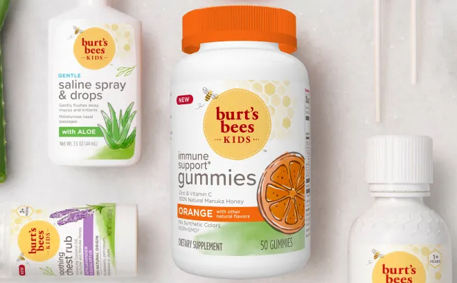 Burts Bees Kids Immune Support Gummies