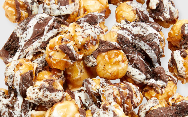 Chocolate Cookie Crunch Popcorn