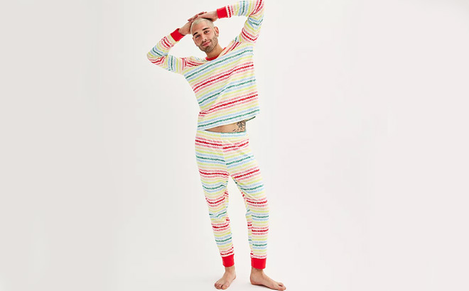 Crayola Mens Pajama Set