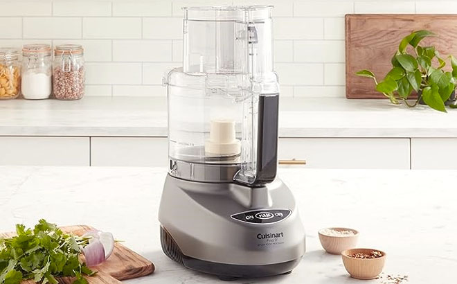 Cuisinart 9 Cup Food Processor on a Table