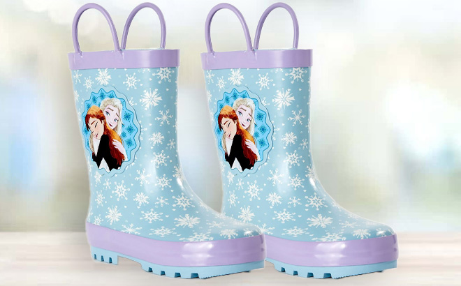 Disney Frozen Girls Rain Boots 1