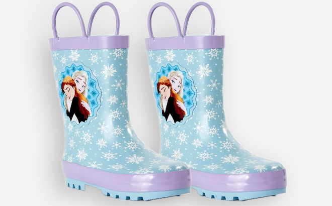 Disney Frozen Girls Rain Boots