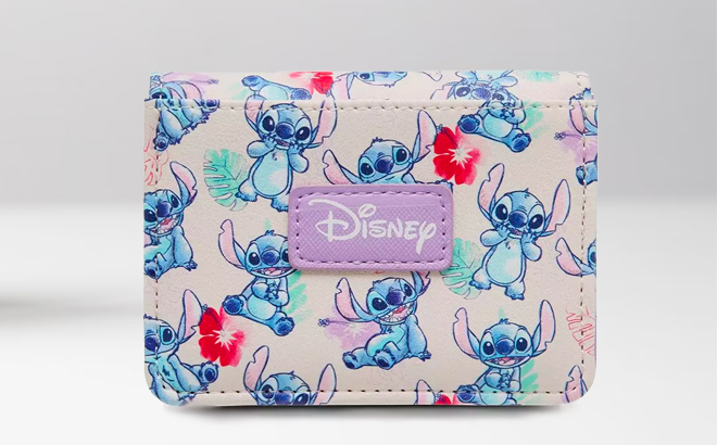 Disney Lilo Stitch Wallet on a Table