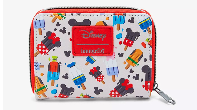 Disney Loungefly Mickey Mouse Popsicle Mini Wallet