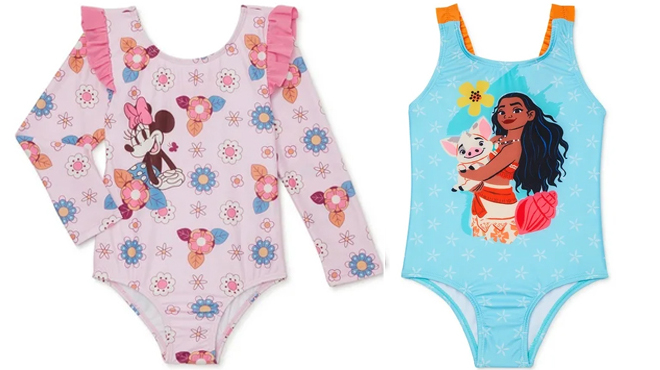 Disney Minnie Mouse and Encanto Kids Bathing Suits