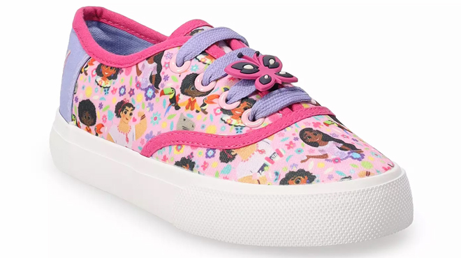 Disneys Encanto Little Girls Lace Up Sneakers