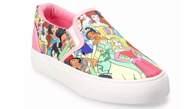 Disneys Princesses Girls Slip On Shoes