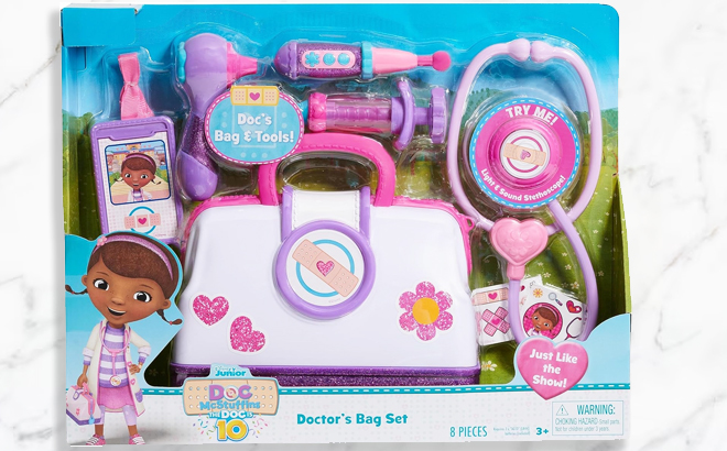 Doc McStuffins Disney Junior Toy Hospital Doctors Bag Set