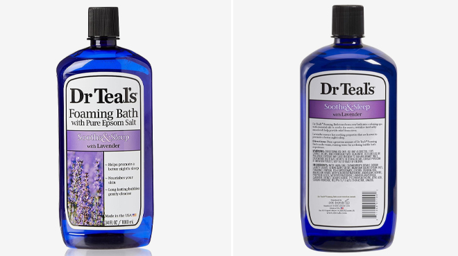 Dr Teals Foaming Bath with Pure Epsom Salt