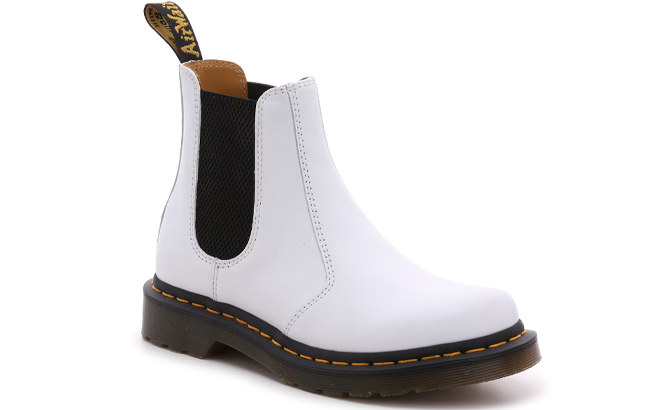 Dr Martens 2976 Womens Chelsea Boots in White