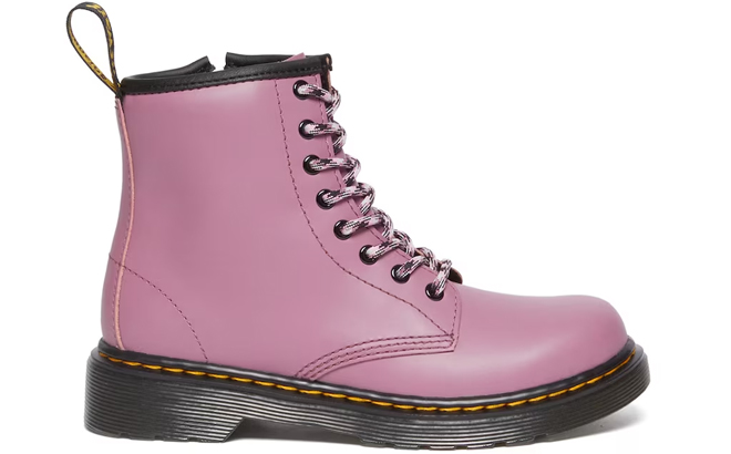 Dr Martens Girls 1460 Boots in Purple Color